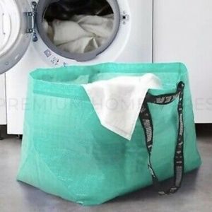 IKEA Bags - 2 IKEA Slukis Frakta TURQUOISE Reusable Tote Bags IKEA Bags - 2 IKEA Slukis Frakta TURQUOISE Reusable Tote Bags